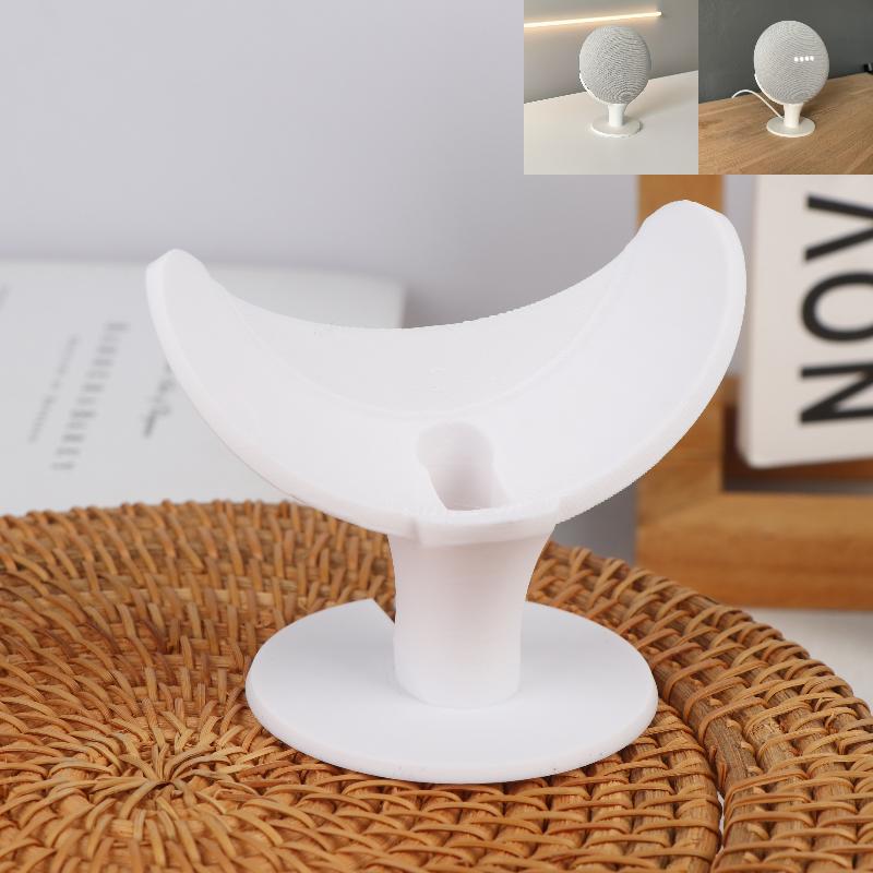 Google Speaker Nest Mini - Y-1/2 個 Google Nest/Home Mini スマートスピーカースタンドミニ音声アシスタントコンパクトホルダーデスクトップストレージスタンドオーガナイザー