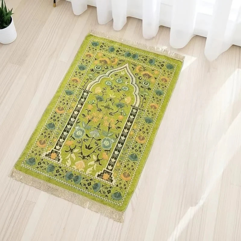 VIKAMA 折りたたみ式イスラム教徒用礼拝マット 男性女性 - Maranta Prayer Plant のレビューと価格