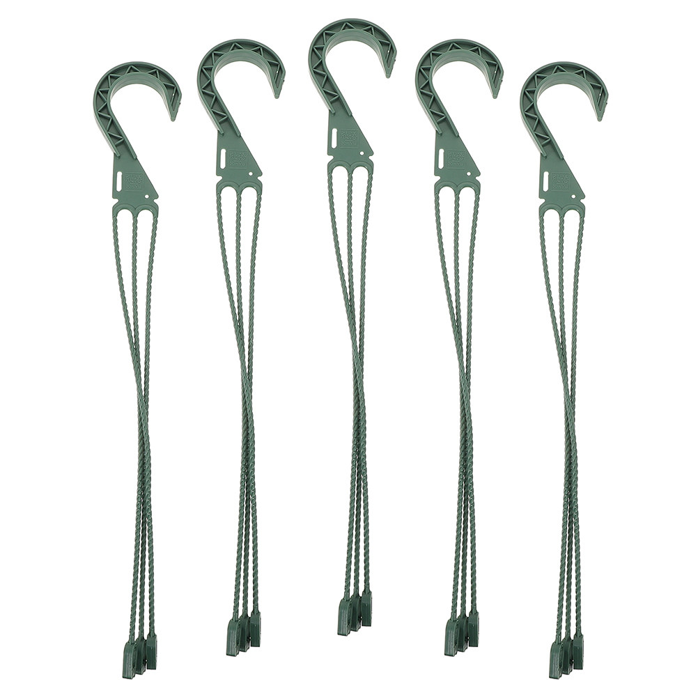 5個セットの吊り下げ式プランターフック、省スペース円形プラン - Spider Plant Hanging のレビューと価格