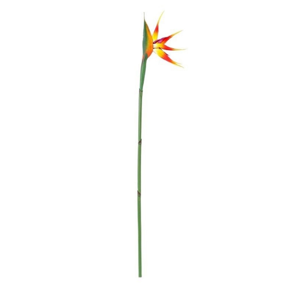 新しいロングステム人工極楽鳥花飾り、本物のような質感の人工ス - Bird Paradise Strelitzia のレビューと価格
